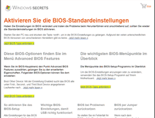 Tablet Screenshot of bios.computerwissen.de