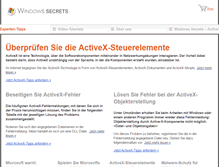 Tablet Screenshot of activex.computerwissen.de